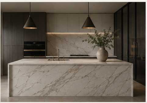Granite Dynasty finished kitchen countertop