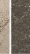 Close-up of a grey quartz slab with a soft, even matte surface